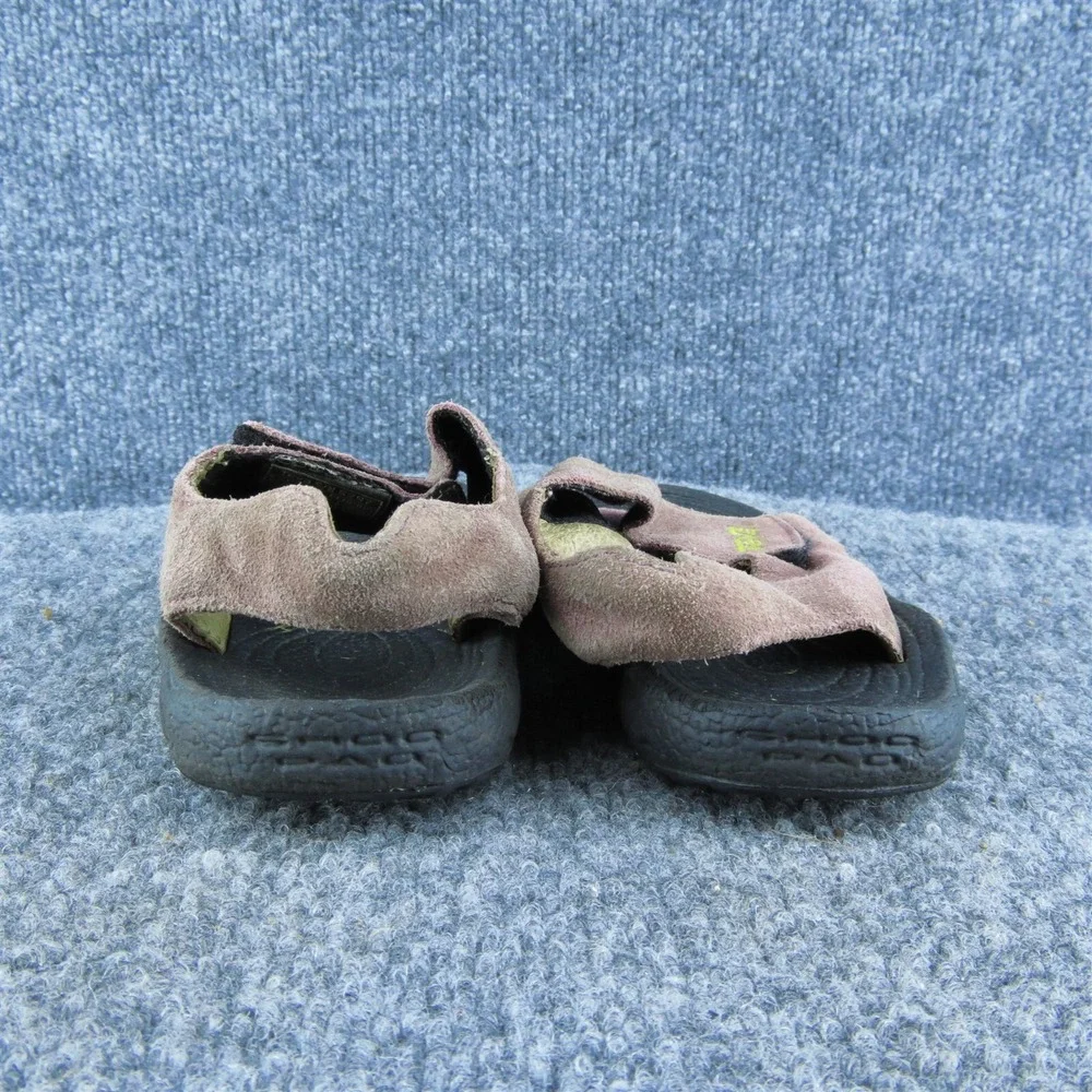 Teva Boys Gladiator Shoes Red‎ Leather Hook & Loop Size T 9 Medium